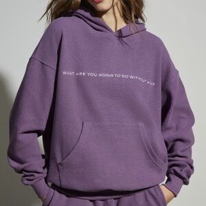 SOLD Boys Lie Lavender Statement Hoodie